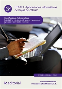 Books Frontpage Aplicaciones informáticas de hojas de cálculo. ADGN0210 - Mediación de seguros y reaseguros privados y actividades auxiliares
