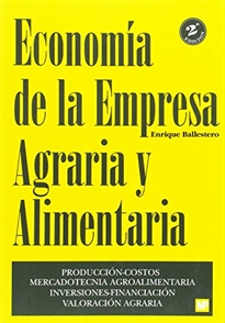 Books Frontpage Economía de la empresa agraria y alimentaria.