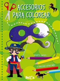 Books Frontpage Accesorios para colorear - verde