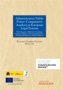 Books Frontpage Administrative Public Power: Comparative Analysis in European Legal Systems (Papel + e-book)