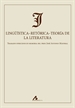 Front pageLingüística-Retórica-Teoría de la Literatura