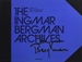 Front pageThe Ingmar Bergman Archives