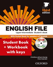Books Frontpage English File 3rd Edition Upper-IntermediateStudent's Book + Workbook with Key Pack