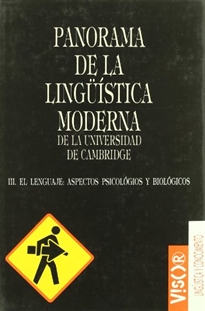 Books Frontpage Panorama de la lingüística moderna de la Universidad de Cambridge - III