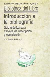 Books Frontpage IntroducciÓn a la bibliografÍa