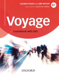 Books Frontpage Voyage B1 Student's Book and DVD Pack