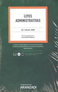 Books Frontpage Leyes Administrativas (Papel + e-book)