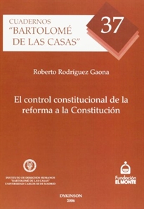 Books Frontpage El control constitucional de la reforma a la Constitución