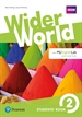Front pageWider World 2 Students' Book with MyEnglishLab Pack