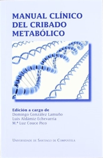 Books Frontpage OP/327-Manual clínico del cribado metabólico.