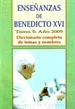 Front pageEnseñanzas de Benedicto XVI. Tomo 5: Año 2009