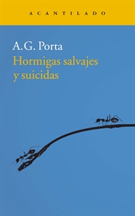 Books Frontpage Hormigas salvajes y suicidas