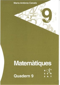 Books Frontpage Matemàtiques. Quadern 9