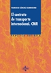 Front pageEl contrato de transporte internacional. CMR