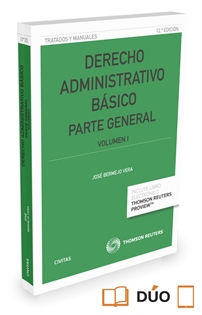 Books Frontpage Derecho Administrativo Básico.  Volumen I (Papel + e-book)