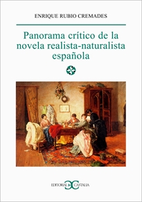 Books Frontpage Panorama crítico de la novela realista-naturalista española                     .