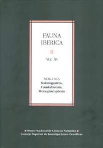 Books Frontpage Fauna ibérica. Vol. 38, Mollusca: Solenogastres, Caudofoveata, Monoplacophora