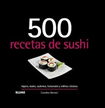 Books Frontpage 500 recetas de sushi (2024)