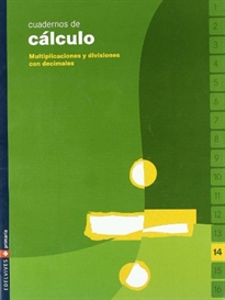 Books Frontpage Cuaderno 14 de cálculo (Multiplicaciones y divisiones con decimales)