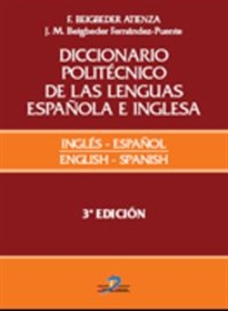 Books Frontpage Diccionario politécnico de las lenguas española e inglesa