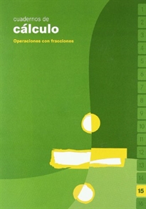 Books Frontpage Cuaderno 15 de cálculo (Operaciones con fracciones)