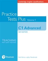 Books Frontpage Cambridge English Qualifications: C1 Advanced Volume 1 Practice Tests Pl