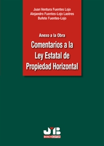 Books Frontpage Anexo a la Obra 'Comentarios a la Ley Estatal de Propiedad Horizontal'.