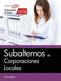 Books Frontpage Subalternos de Corporaciones Locales. Temario