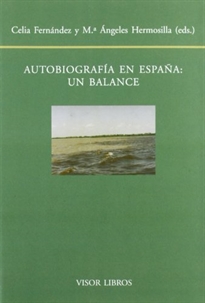 Books Frontpage Autobiografía en España: un balance