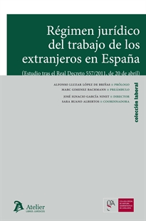 Books Frontpage Régimen jurídico del trabajo de los extranjeros en España.