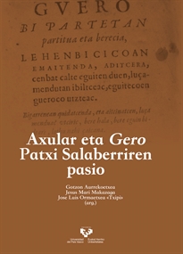 Books Frontpage Axular eta Gero Patxi Salaberriren pasio