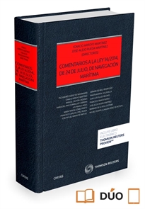 Books Frontpage Comentarios a la Ley 14/2014, de 24 de julio, de Navegación Marítima (Papel + e-book)