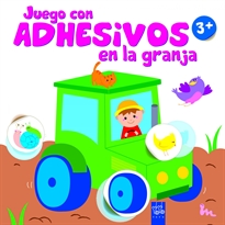 Books Frontpage Juego con adhesivos en la granja +3. Tractor