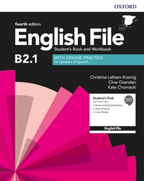Books Frontpage English File 4th Edition B2.1. Student's Book and Workbook without Key Pack