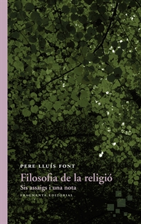 Books Frontpage Filosofia de la religió