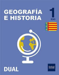 Books Frontpage Inicia Geografía e Historia 1.º ESO. Libro del alumno. Comunidad Valenciana