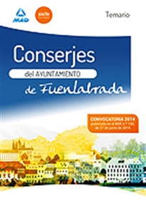 Books Frontpage Conserje del Ayuntamiento de Fuenlabrada. Temario