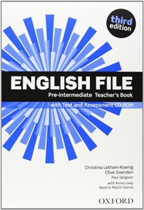 Books Frontpage English File 3rd Edition Pre-Intermediate. Teacher's Book &test CD Pack