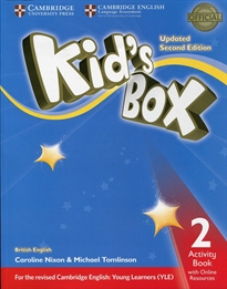 Books Frontpage Kid's Box Level 2 Activity Book with Online Resources British English