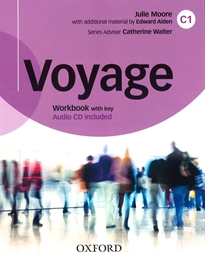 Books Frontpage Voyage C1 Workbook with Key and DVD Pack