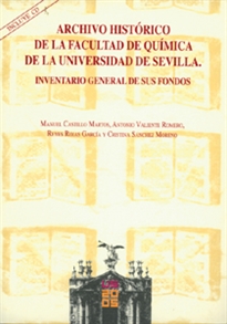 Books Frontpage Archivo Histórico de la Facultad de Química de la Universidad de Sevilla