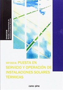 Books Frontpage MF0604 Puesta en servicio y operación de instalaciones solares térmicas