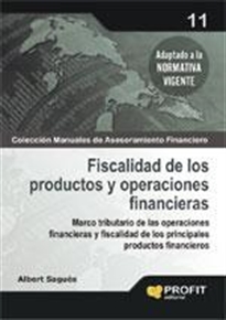 Books Frontpage Fiscalidad de los productos y operaciones financieras