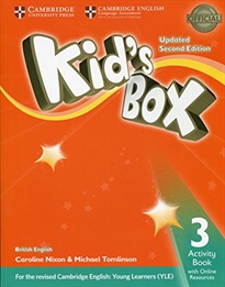 Books Frontpage Kid's Box Level 3 Activity Book with Online Resources British English