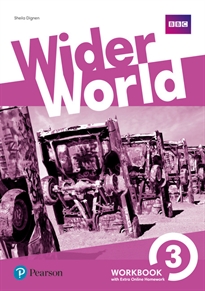 Books Frontpage Wider World 3 Workbook With Extra Online Homework Pack