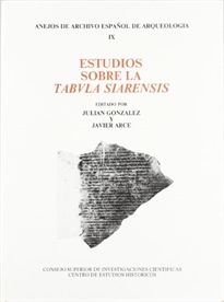 Books Frontpage Estudios sobre la Tabula Siarensis