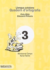 Books Frontpage Quadern d'ortografia 3. Llengua catalana