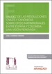 Front pageValidez de las resoluciones civiles y canónicas sobre crisis matrimoniales entre España y Colombia: una visión renovada (Papel + e-book)