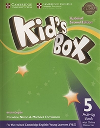 Books Frontpage Kid's Box Level 5 Activity Book with Online Resources British English