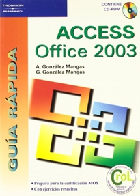 Books Frontpage Guía rápida. Access Office 2003